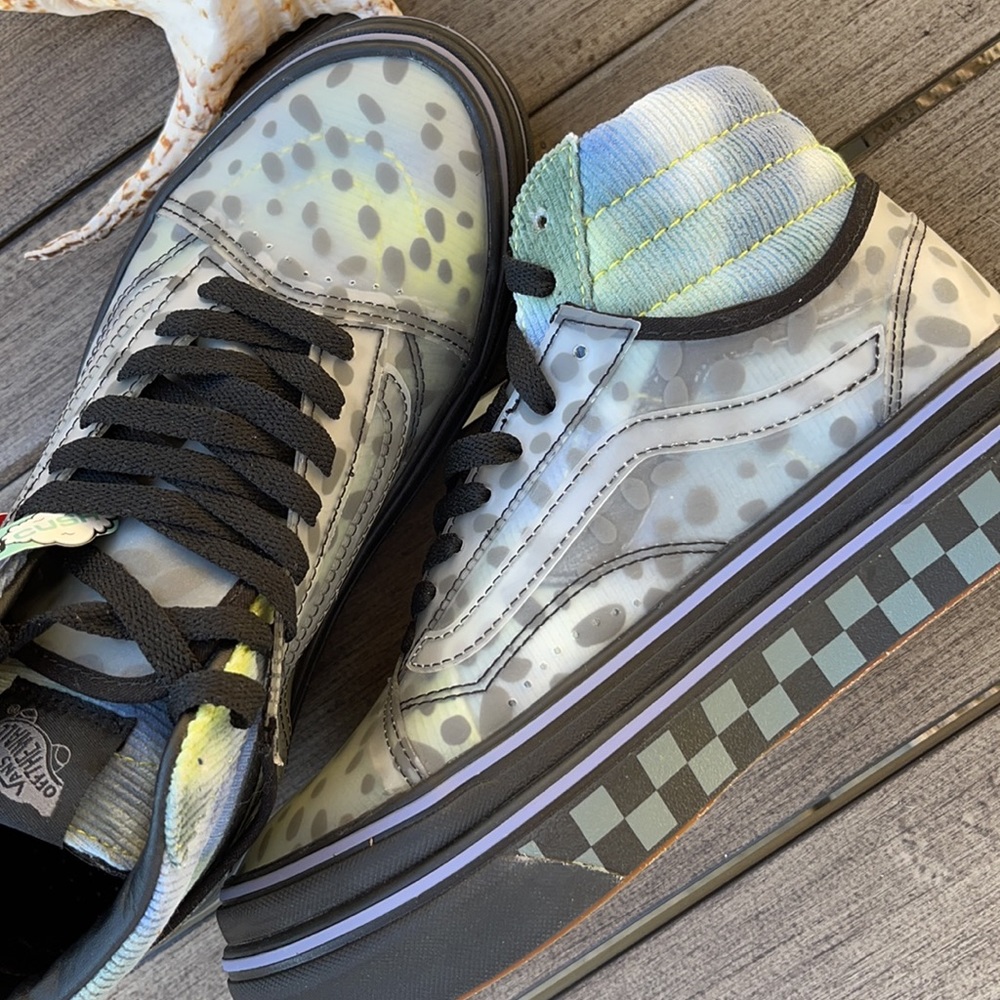 🌴🔆VANS- HI TOPS TIE DIE CHEETAH UTRA CUSH🔆🌴 - Picture 1 of 15